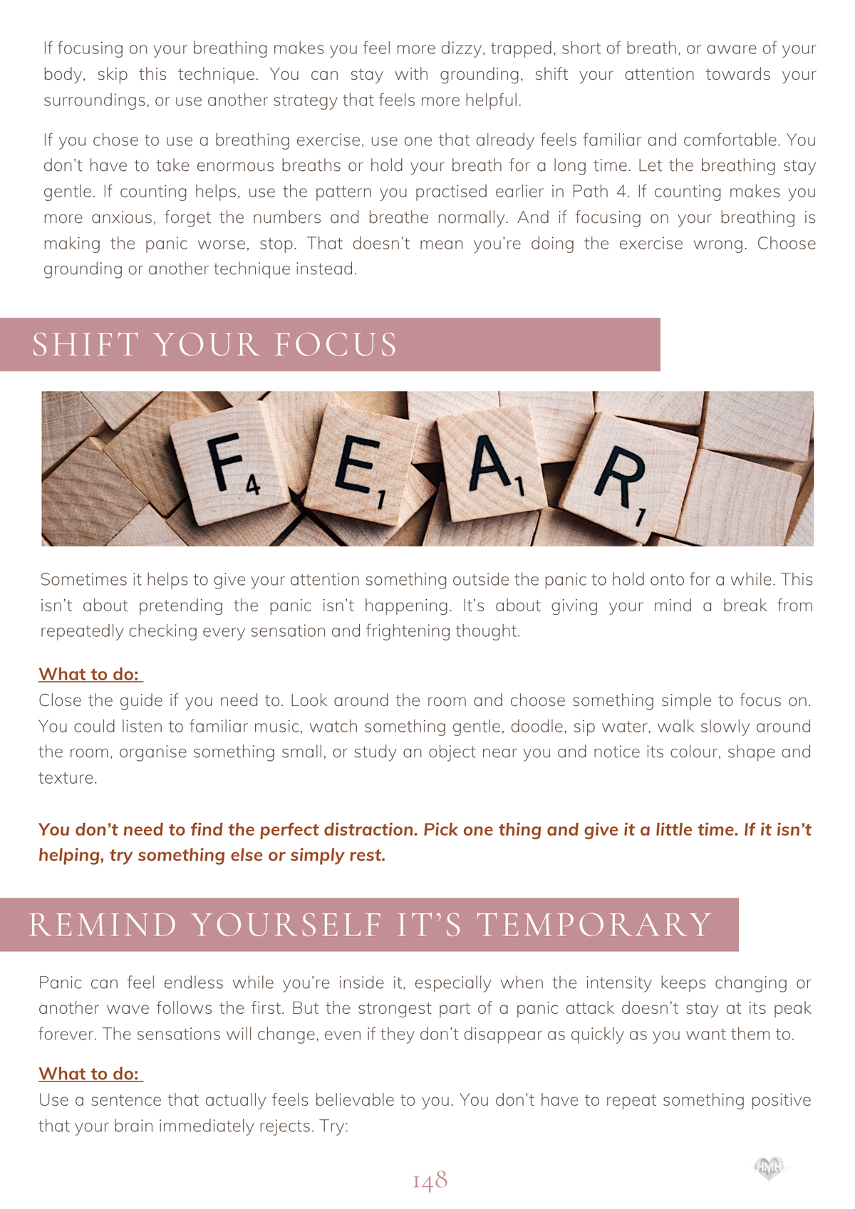 Preview page from Counterattack Your Panic Attack